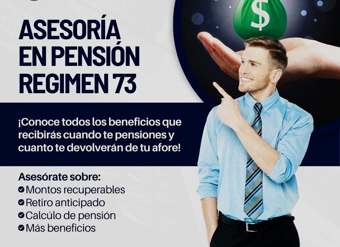 Material informativo sobre pensión Régimen 73